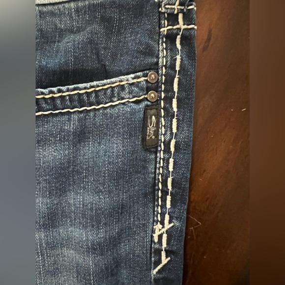 Silver Suki Mid Rise Boot Cut Jeans - Picture 6 of 8